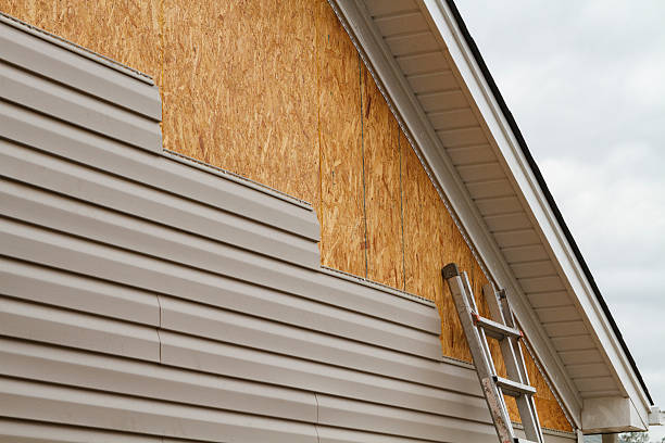 Professional Emergency Siding Repair technician working in Marysville, WA